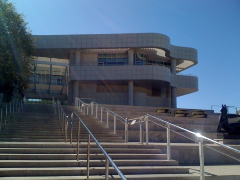 Getty Center entrance