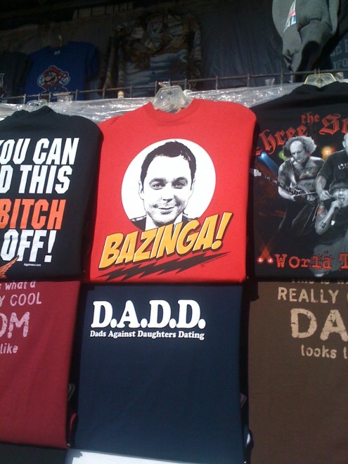 Sheldon. Bazinga!