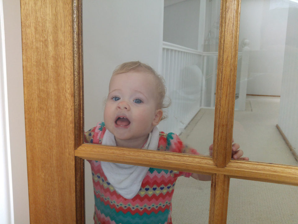 Ik heb de deur dichtgegooid en nu gaat ze niet meer open...