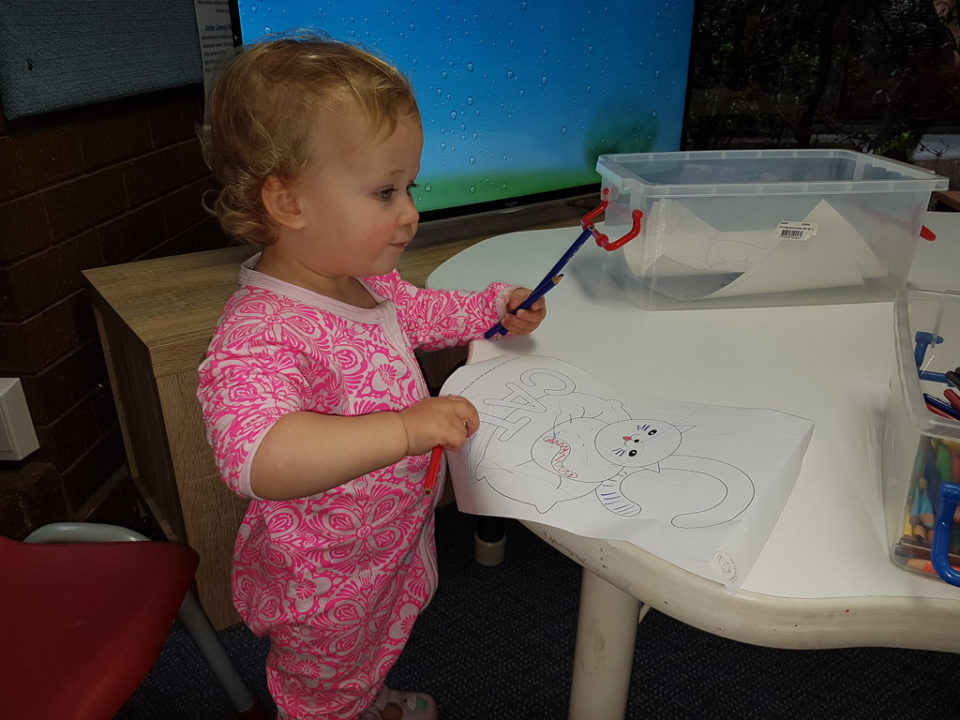 Kleuren in de bibliotheek